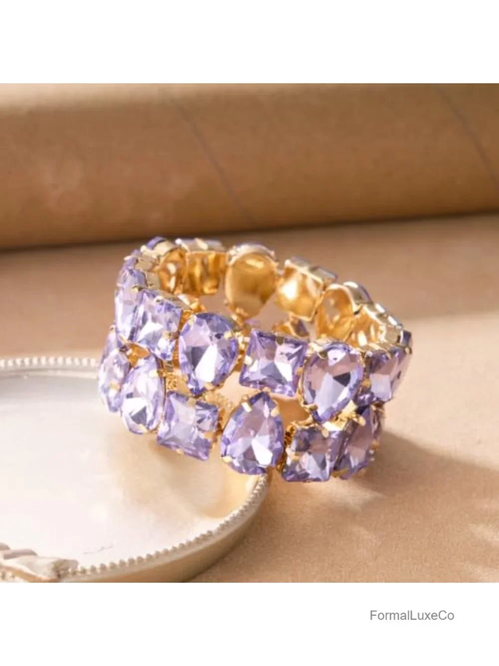 Crystal Stretch Bracelet Bridal Wedding Jewelry Party Prom